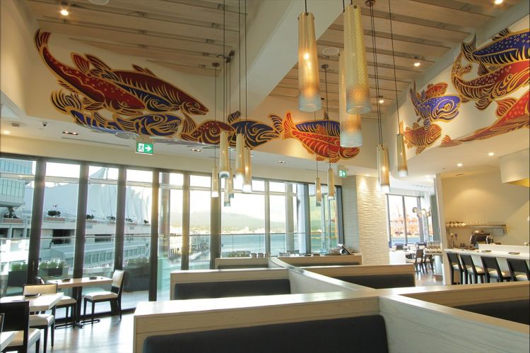 Restaurant Custom artwork view